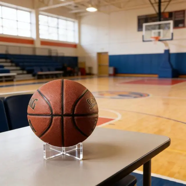 Alt view image 6 of 7 - Universal Ball Storage - Fits Basketball, Football, Soccer & More, Elegant Home & Garage Decor