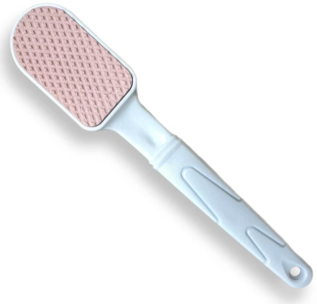 Alt view image 7 of 7 - Double-Sided Pumice Stone & Foot File Rasp Heels Scraper Scrubber Cracked Feet Instant Exfoliator Buffer Dead Hard Skin Callus Remover Elbows Hand Feet Pedicure Tool Corn Softener Sole Smoother