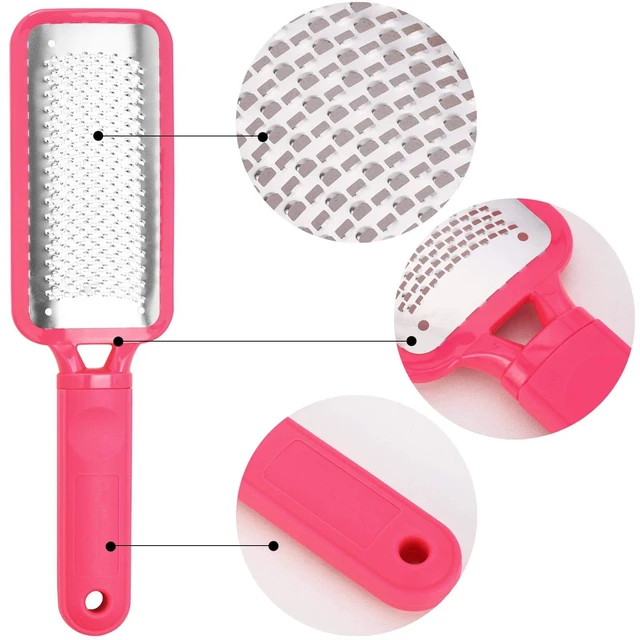 Alt view image 2 of 6 - Colossal Foot File Foot Scrubber Pedicure Tools Professional Foot Rasp Grater Callus Remover Heal Scrapper for Cracked Skin