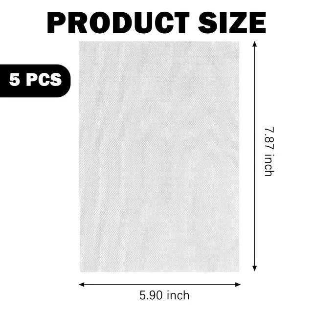 Alt view image 2 of 7 - 5PCS 7.87 * 5.90 Inch Welding Mesh Stainless Steels,Flexible Plastic Wire Mesh for Thermoplastic Repair Welding,Universal Plastic Meshes Screen Repair Kit Car Accessories