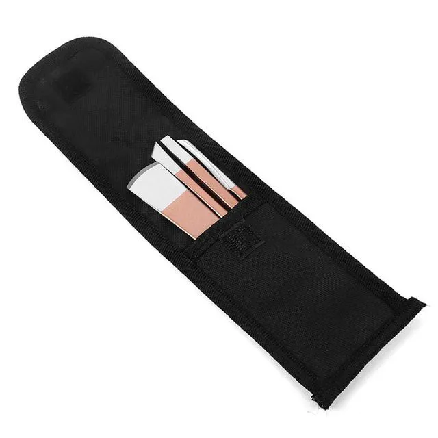 Alt view image 5 of 7 - 4 Pack Manicure Set,Professional Pedicure Knife Set,Dead Skin Corn Foot Remover Kit,Foot Care Tools for Travel or Home,Stainless Steel Foot File Rasp