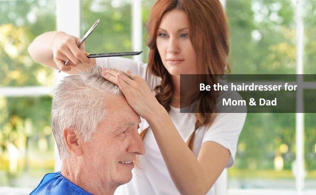 Alt view image 7 of 7 - Professional Barber Hair Cutting Shears Salon Home Hair Cut