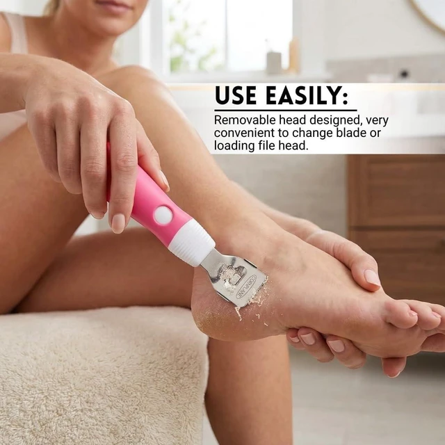 Alt view image 5 of 7 - Professional Multipurpose Foot File Callus Remover, Stainless Steel Filer for Hard Skin/Cuticle/Corn/Cutting Callous, Feet Dead Skin Remover, Salon Accessories
