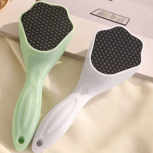 Alt view image 4 of 7 - Hard Skin Remover Nano Glass Foot File - Foot Callus Remover with Handle Foot File Callus Remover with Nano-Level Grinding Points Durable Foot Scrubber Dead Skin Removal for Wet Dry Feet (Green)