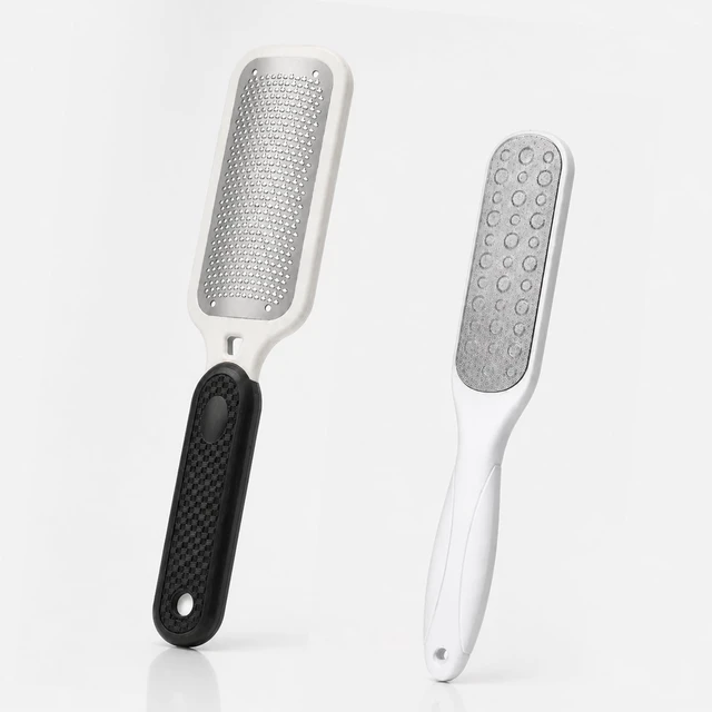 Main image of 2 Pack Foot Files, Callus Remover, Professional Scrubber Pedicure Tools | Stainless Steel Foot File and Dual Sided Feet Rasp, Premium for Feet Care