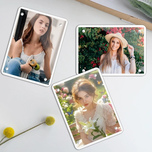 Alt view image 7 of 7 - 2Pcs Car Picture Holder Visor Magnetic Sunshade Photo Frame | Acrylic Visor Clip for Personalized Car Picture Frame Adding Family or Personal Photos Gifts