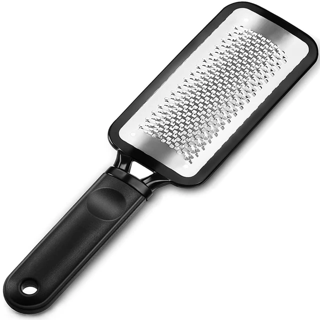 Main image of Foot Files Foot Scrubber Pedicure, Stainless Steel Callus Remover for Feet, Professional Foot Grater Rasp Scraper to Hard Skin Corns for Dry and Wet Fee