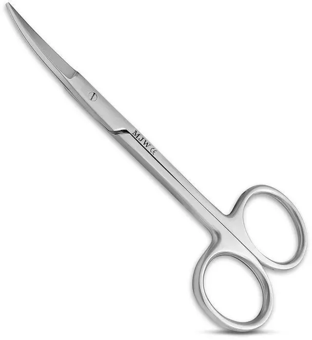Main image of Fingernail Scissors for Manicure Care, Precision Nail Grooming Tool for Mustache Trimming and Eyebrow Shaping, Sharp Stainless Steel Beauty Shears