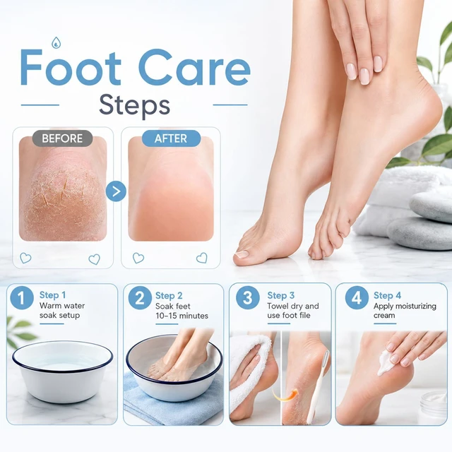 Alt view image 5 of 7 - Amabro Dual Sided Foot File Toe Callus Remover Pedicure Tool for Dead Skin | Dual-sided stainless steel foot file set remove callus dead hard skin feet hands easy clean hygienic durable daily foot car