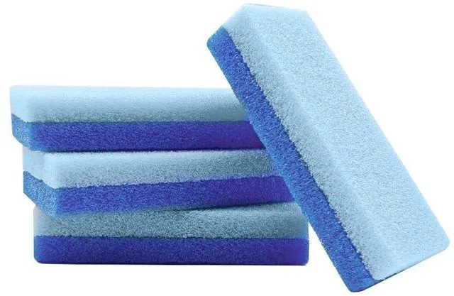Main image of 4 Pack Foot Pumice for Feet Pedicure Plastic Foot Scrubber Exfoliator for Dead Skin Cracked Heel Repair Callus Remover