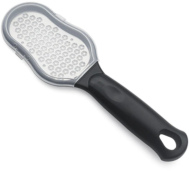 Main image of Manual Foot File, 9.2 Inch Stainless Steel Grinder for Professional Foot Rasp Callus Remover (Black)