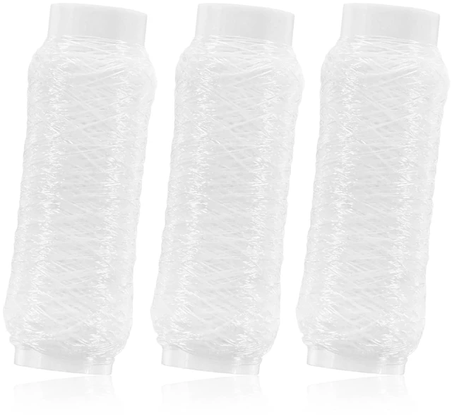 Main image of 3Pcs Fishing Thread Invisible Fishing Bait Elastic Thread Clear | Fishing Thread ,Sea Fishing-Tying Nylon Fishing-Line ,Stretchy Clear String, for Keeping Bait On Hook Freshwater Saltwater