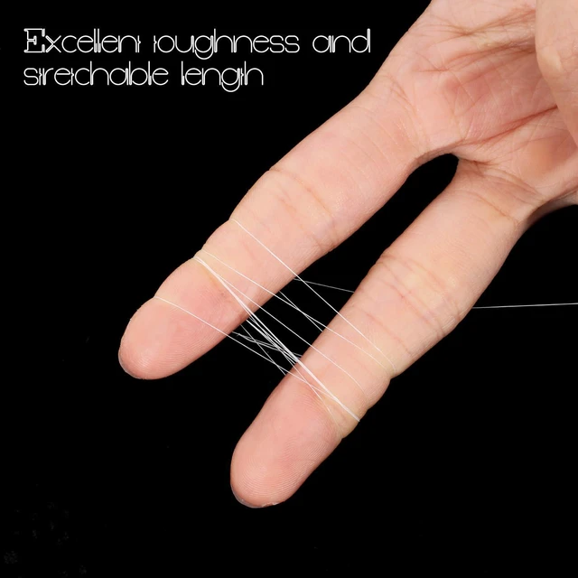 Alt view image 6 of 7 - 3Pcs Fishing Thread Invisible Fishing Bait Elastic Thread Clear | Fishing Thread ,Sea Fishing-Tying Nylon Fishing-Line ,Stretchy Clear String, for Keeping Bait On Hook Freshwater Saltwater