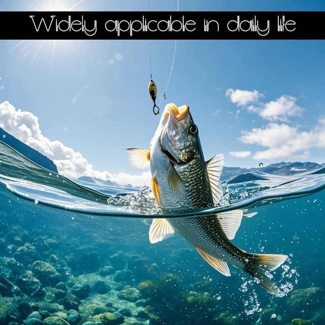 Alt view image 7 of 7 - 3Pcs Fishing Thread Invisible Fishing Bait Elastic Thread Clear | Fishing Thread ,Sea Fishing-Tying Nylon Fishing-Line ,Stretchy Clear String, for Keeping Bait On Hook Freshwater Saltwater