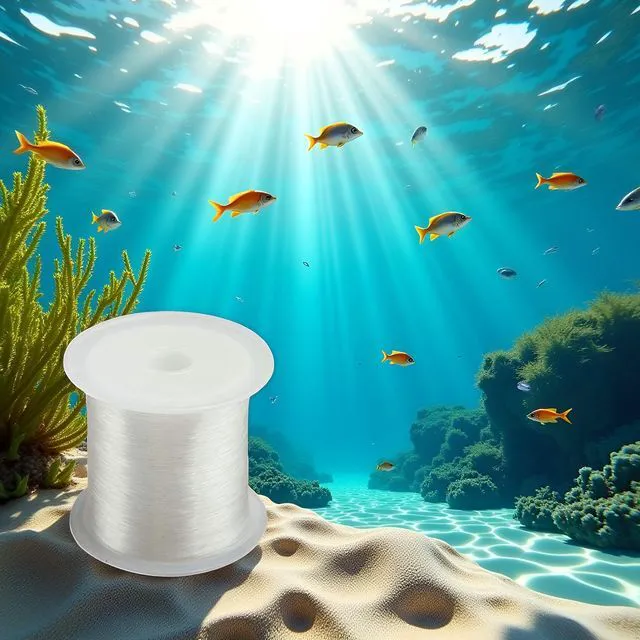 Alt view image 3 of 7 - Transparent Fishing Line Fishing Wire Portable Fishings Thread Clear Strong Fish Wire Monofilament Fishing Line 70Mx0.25 mm Hunting and Fishing