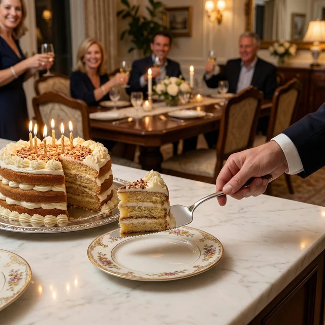 Alt view image 6 of 7 - 2-Piece Cake Pie Server Set, Serrated Stainless Steel Spatulas, 8.94 Inches | One-Sided Serrated Edges Cut Cake, Pie, Cheesecake, Pizza and Lasagna; Server Surface for Slice Support; Dishwasher Safe.