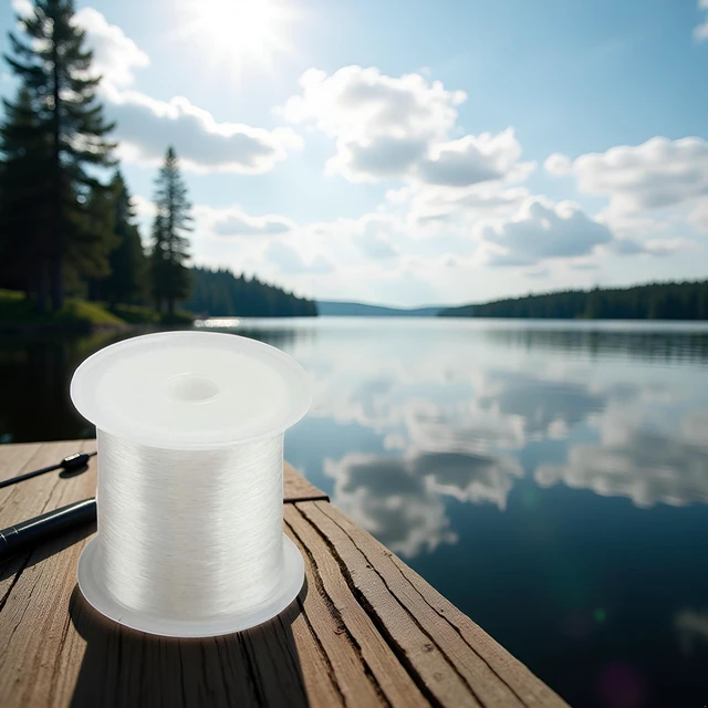 Alt view image 4 of 7 - Transparent Fishing Line Fishing Wire Portable Fishings Thread Clear Strong Fish Wire Monofilament Fishing Line 70Mx0.25 mm Hunting and Fishing