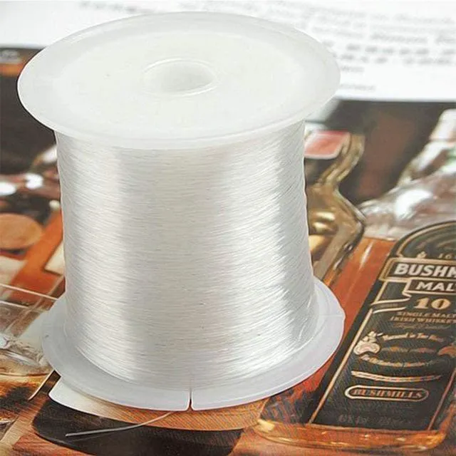 Alt view image 7 of 7 - Transparent Fishing Line Fishing Wire Portable Fishings Thread Clear Strong Fish Wire Monofilament Fishing Line 70Mx0.25 mm Hunting and Fishing