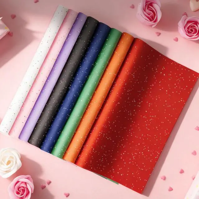 Alt view image 6 of 7 - Black Glitter Tissue Paper for Gift Bags 20x20 Inch - 30 Sheets Recyclable Wrapping Tissue Paper Bulk for DIY Crafts Birthday Baby Shower Festival Holidays Decorative
