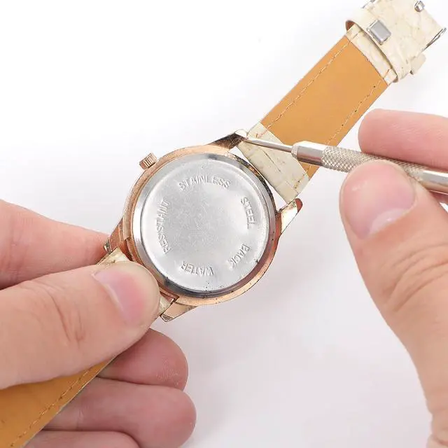 Alt view image 4 of 7 - Watch Link Removal Kit, Adjust and Remove Bracelets Tools with 5 PCS Replacement Pins, Watch Band Pin Remover, Watches Sizing Adjustment Tool Kit for Watches Repair and Sizing