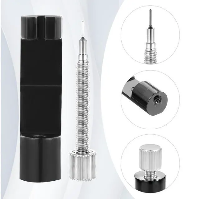 Alt view image 6 of 7 - Watch Link Removal Kit, Adjust and Remove Bracelets Tools with 5 PCS Replacement Pins, Watch Band Pin Remover, Watches Sizing Adjustment Tool Kit for Watches Repair and Sizing