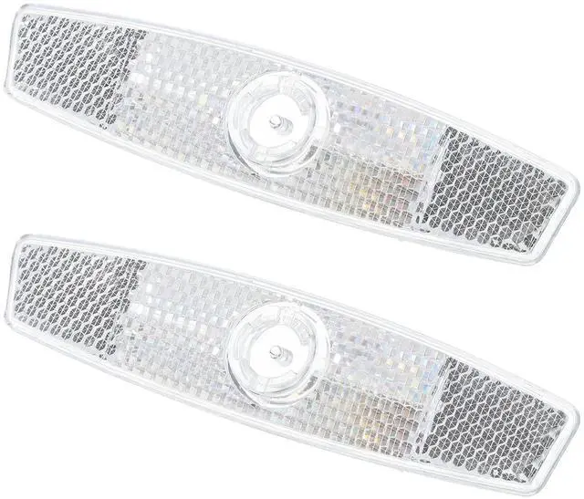 Main image of 2 Pack Bike Spoke Reflectors, Safety Warning Reflector Bicycle Wheel Reflectors, Bike Front and Rear Reflector for Night Cycling Mountain Bikes Road Bikes