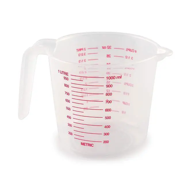 Alt view image 2 of 4 - 4-Cup Capacity Plastic Measuring Cup, Multicolor