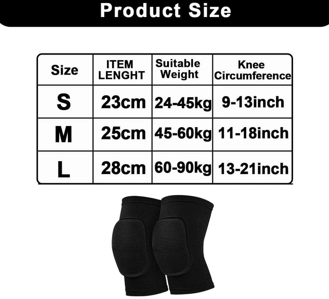 Alt view image 3 of 7 - Kids Knee-Pads for Girls Boys Volleyball-Knee-Pad Anti Slip Sponge Kneepads Soft Elastic Protector for Skateboard Cycling Climbing