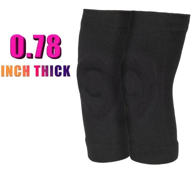 Alt view image 3 of 7 - XuoAz Volleyball Knee Pads for Women Men - Soft Knee Pads for Dancers Youth Knee Brace for Basketball Football Yoga Tennis Workout