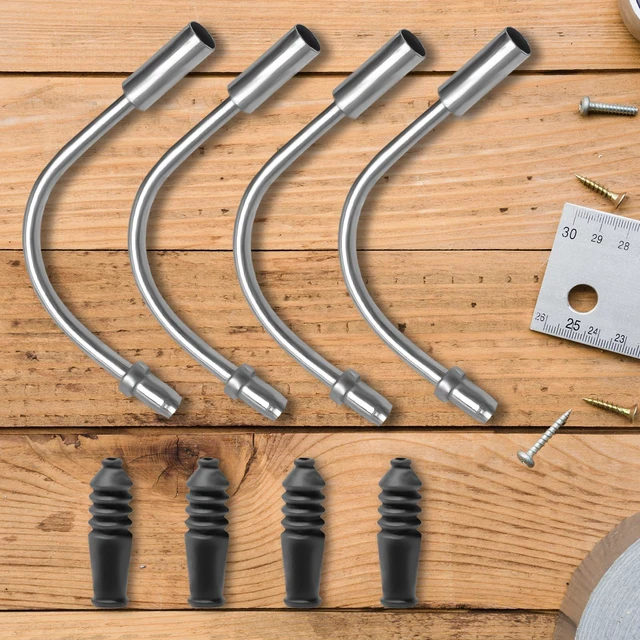 Alt view image 6 of 7 - Bike V Brake Noodle Cable Guide Set, with 4 Pcs Bicycle Brake Cable Guide Pipe, and 4 Pcs Rubber Boots, for Mountain and Road Bicycles