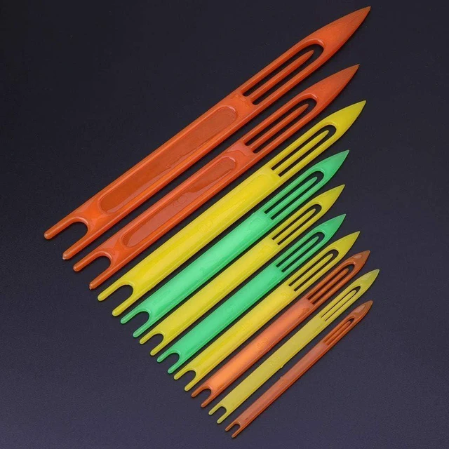 Alt view image 6 of 6 - Netting Needle Shuttles Fishing Net Repair Line Equipment Plastic Cast Net Mending Needle Fishing Tool,Repair Netting Net Accessories Fishing Net Netting Shuttles Mending Needle Weaving Fishing Nets