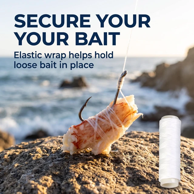 Alt view image 6 of 7 - White Fishing Bait Thread Stretchy Fishing Line Fishing Thread Nylon Elastic Invisible Magic Fishing Line Clear String Tool Accessories Hunting
