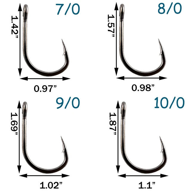 Alt view image 5 of 7 - Fishing Hooks Live Bait Hooks Saltwater 2X Strong Stainless Steel Circle Hook Assist Hook for Ocean Saltwater Freshwater Fishing Size: 1/0-10/0