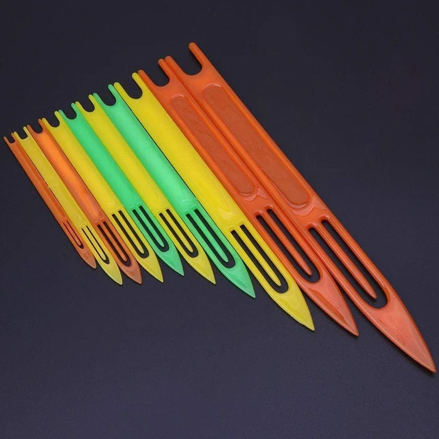 Alt view image 3 of 6 - Netting Needle Shuttles Fishing Net Repair Line Equipment Plastic Cast Net Mending Needle Fishing Tool,Repair Netting Net Accessories Fishing Net Netting Shuttles Mending Needle Weaving Fishing Nets