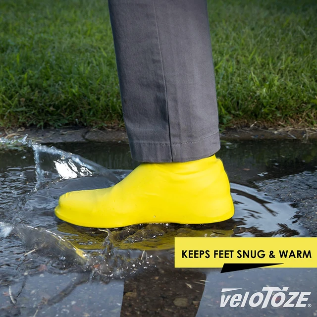 Alt view image 4 of 7 - Roam - Commuting Shoe Cover - Works with Any Shoes - for Cycling, Commute, Flat Pedals, ebike, Walking Yellow