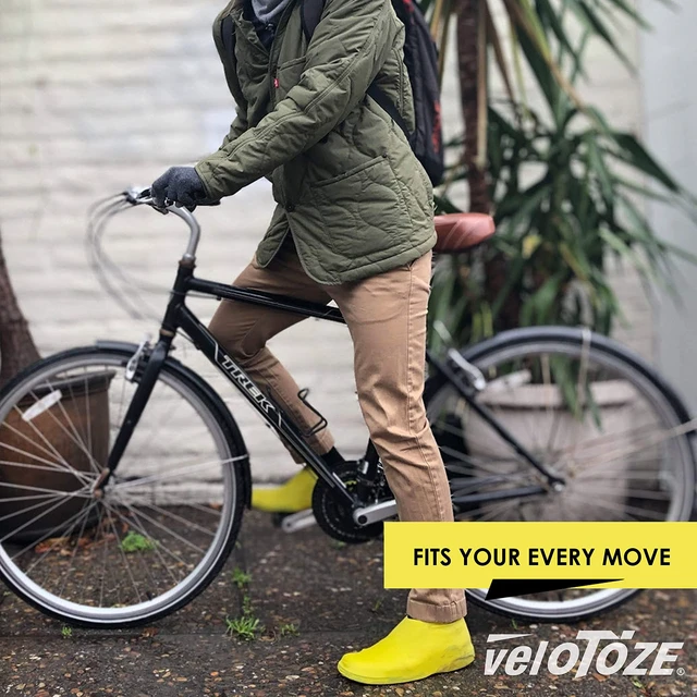 Alt view image 5 of 7 - Roam - Commuting Shoe Cover - Works with Any Shoes - for Cycling, Commute, Flat Pedals, ebike, Walking Yellow