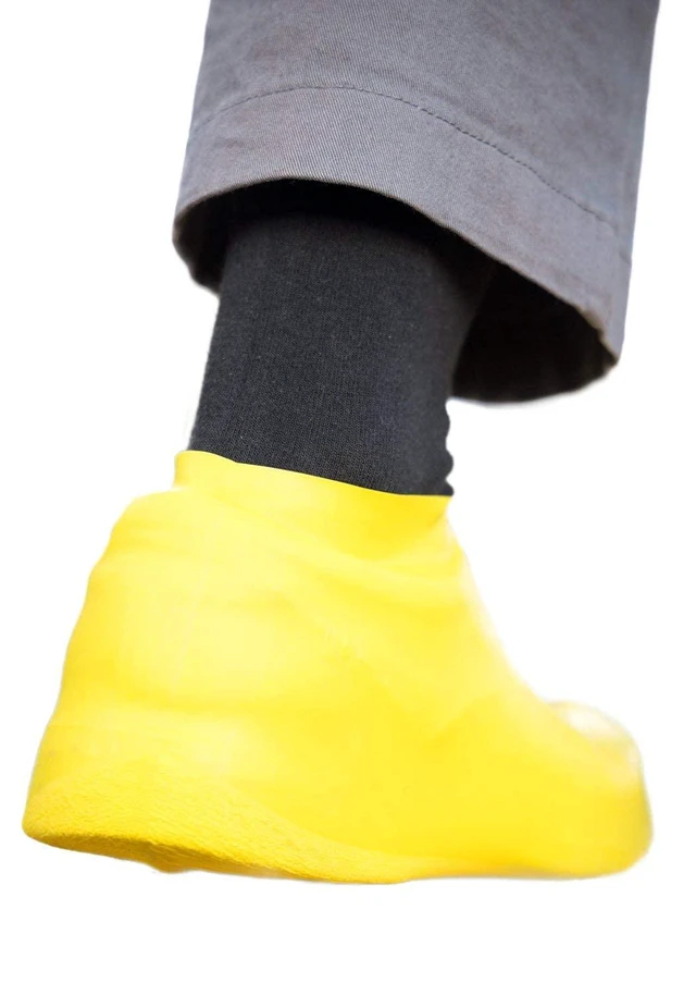 Alt view image 7 of 7 - Roam - Commuting Shoe Cover - Works with Any Shoes - for Cycling, Commute, Flat Pedals, ebike, Walking Yellow