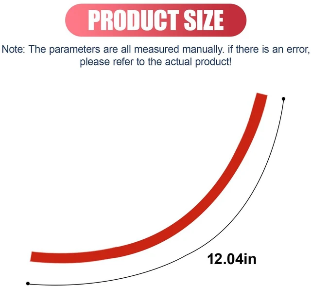 Alt view image 2 of 6 - 16PCS 17''-19'' Reflective Wheel Rim Stripe Sticker Decal (Red) | Waterproof Auto Tire Rim Tapes Decoration Decals, Universal Night Safety Vehicles Accessories for Motorcycle Car Bicycle