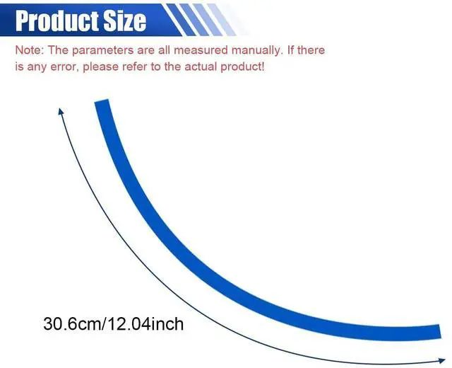 Alt view image 2 of 6 - 16PCS 17''-19'' Reflective Wheel Rim Stripe Decal Sticker, Universal Night Safety Tape Reflective Stickers, Waterproof Tire Rim Decoration Stripe Decals for Motorcycle, Car, Bicycle (Blue)