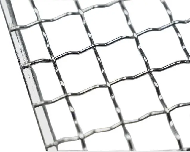 Alt view image 3 of 5 - Roasting Racks, 2 Pcs 11.8 Inch x 7.9 Inch Stainless Steel Grill Racks Grid Net for Baking and Cooling of Barbeque in Oven, Party, Dinning and Outdoors (2, 11.8 inch x 7.9 inch)