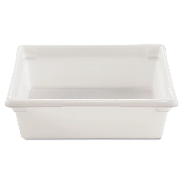 Alt view image 3 of 5 - Commercial Products Food Storage Box/Tote for Restaurant/Kitchen/Cafeteria, 12.5 Gallon, White