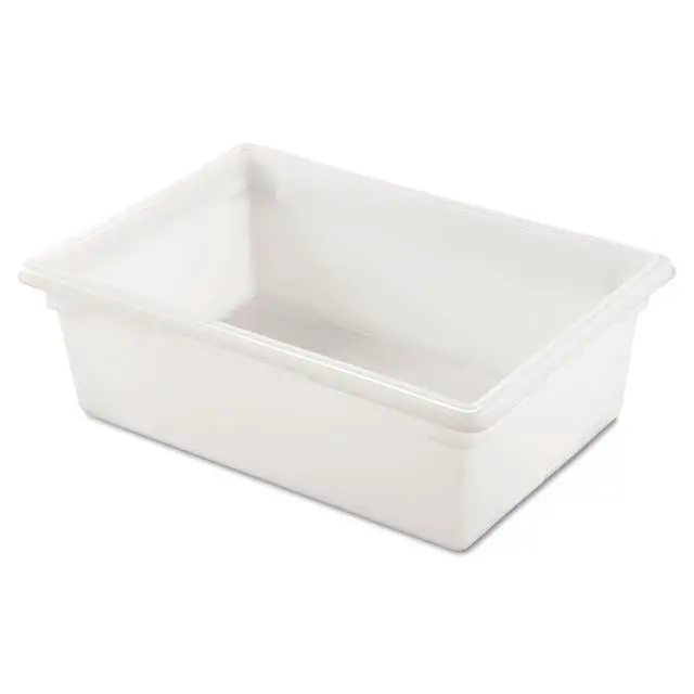 Alt view image 4 of 5 - Commercial Products Food Storage Box/Tote for Restaurant/Kitchen/Cafeteria, 12.5 Gallon, White