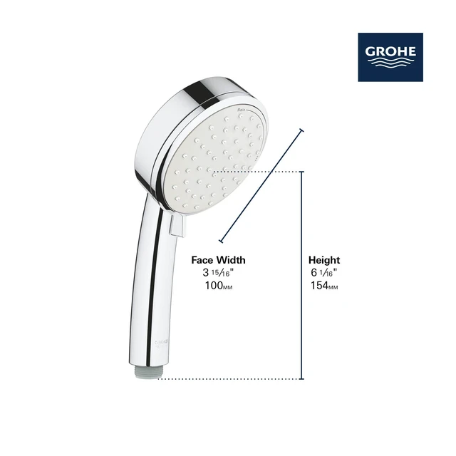 Alt view image 6 of 7 - Grohe HAND SHOWER - 2 SPRAYS