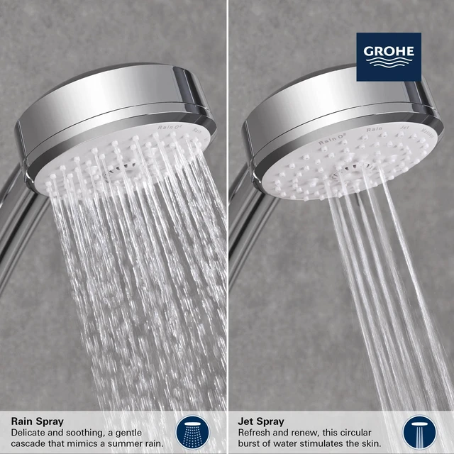 Alt view image 5 of 7 - Grohe HAND SHOWER - 2 SPRAYS