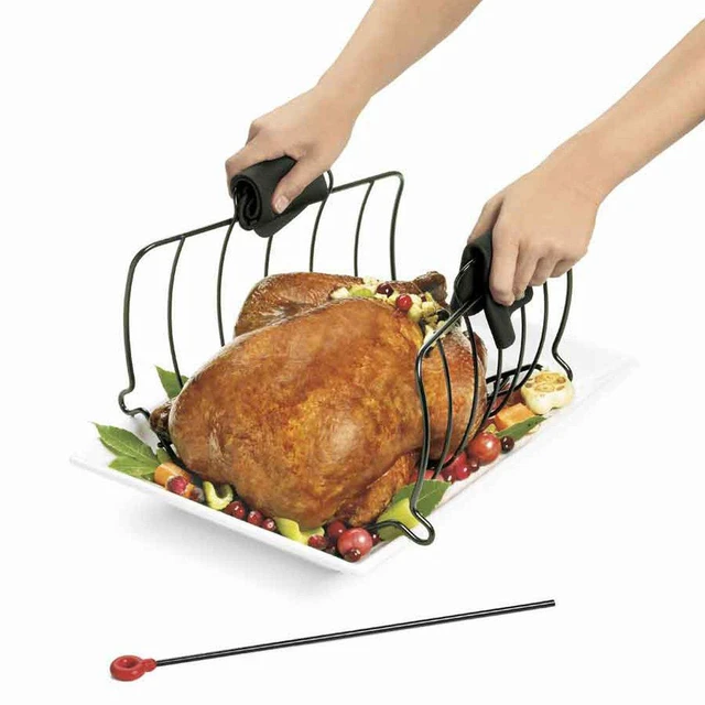 Alt view image 5 of 5 - Roasting Rack, 16 IN, Stainless Steel
