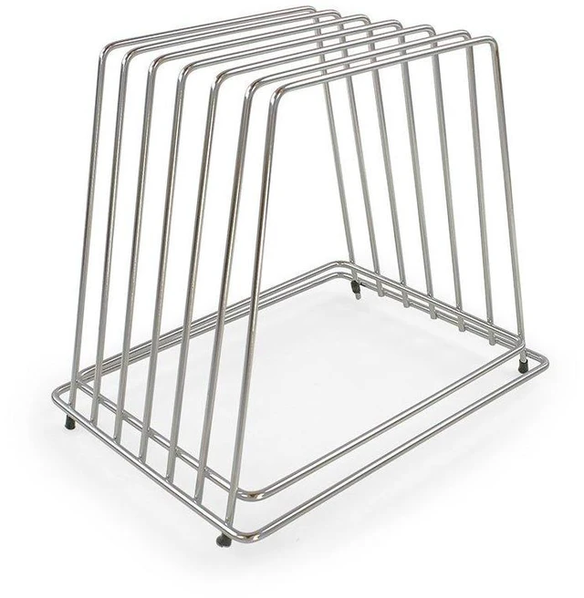Main image of Commercial Cutting Board Rack, Fits 1" Baking Pans and Sheets for Organizer | Professional Grade Stainless Steel with NSF, Guaranteed Rust Free, Holder for up to 6 Large Boards, Fits in Cabinets