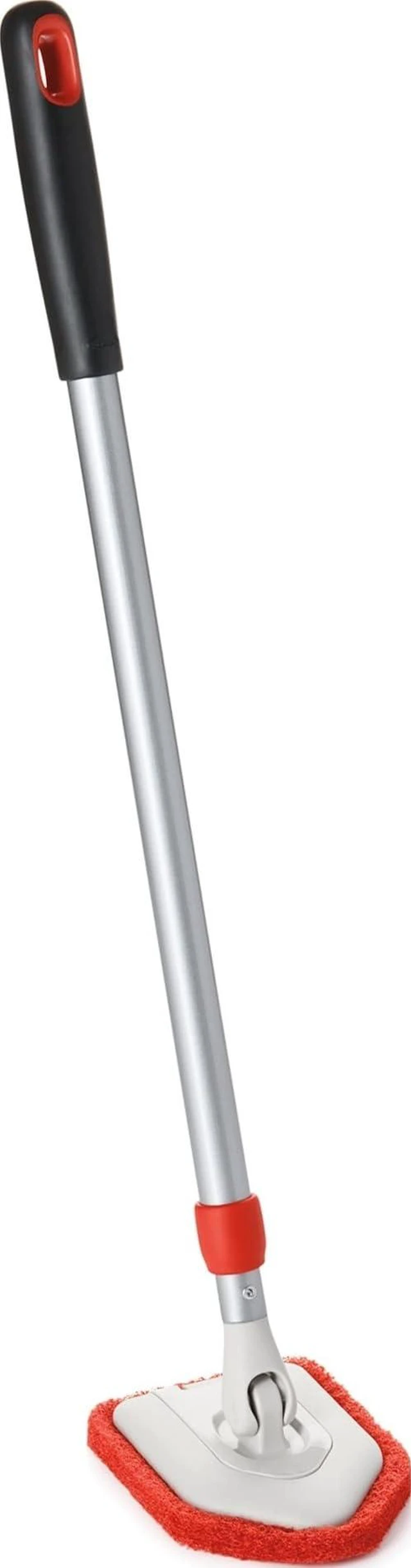 Main image of Good Grips Extendable Shower and Tub Scrubber | Bathroom Wall Cleaner, Adjustable Handle, Extended Reach, Angled Bristle Head, Grout, Tile, Corners, Cleaning Essentials
