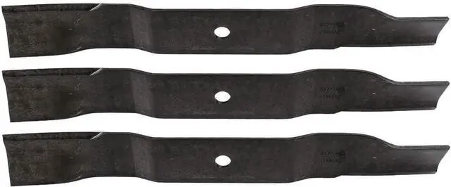 Main image of 52 Inch Zero Turn Lawn Mower Blades, Set of 3 Replacement Cutting Blades for 52 inch Mower Deck