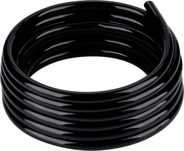 Main image of 3/4 ID × 1 OD Black Vinyl Tubing, 50 Feet Flexible PVC Plastic Hybrid Hose, Non-Toxic BPA-Free for Water Air Oil Transfer, Pond Fountain Garden Use