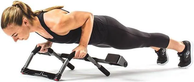 Alt view image 2 of 3 - Multi-Gym Doorway Pull Up Bar, Portable Home Gym System with Ergonomic Handles, 300LBS Capacity for Pull Ups Sit Ups Push Ups Dips